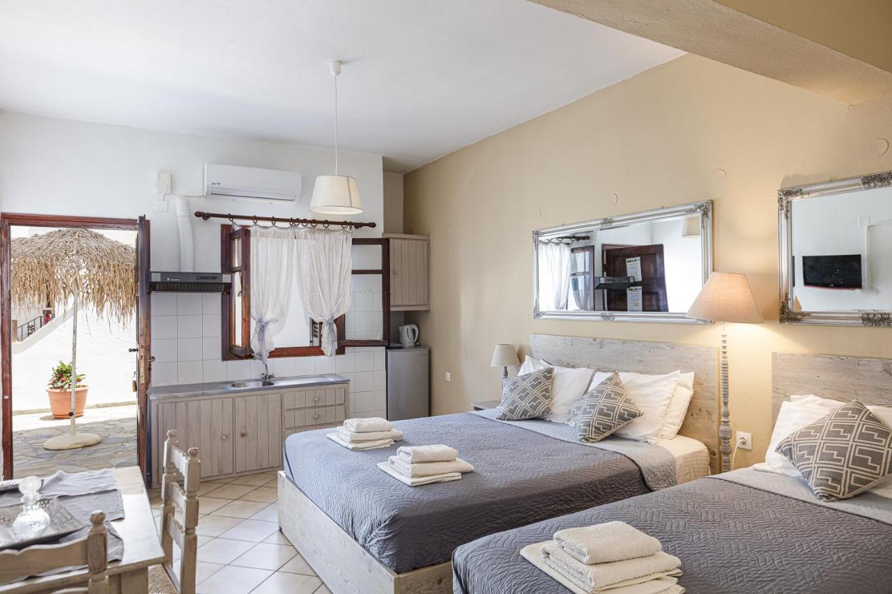 Kasteli Studios & Apartments Pánormos Dış mekan fotoğraf
